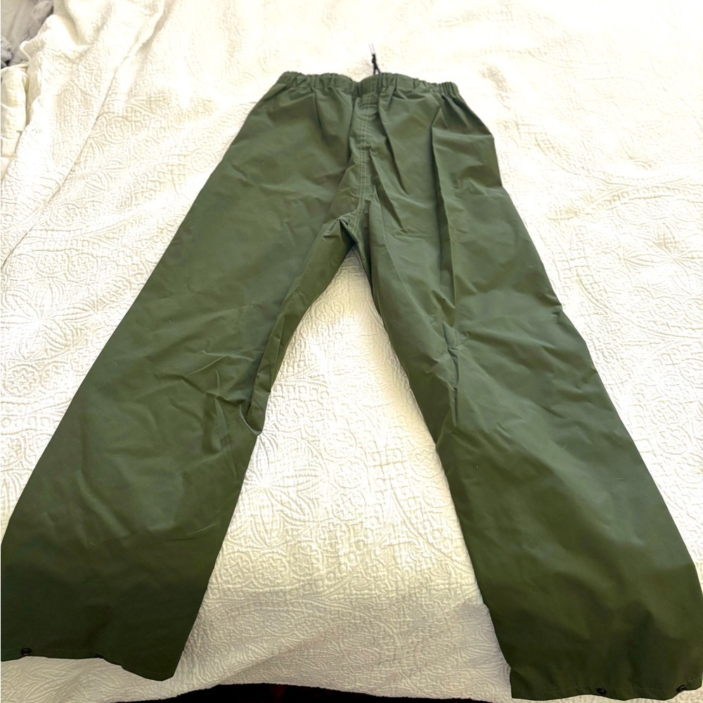 10x GORE-TEX Hunting Raincoat with Pants- Olive - Picture 6 of 8